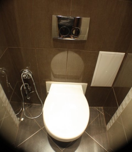 Kis WC-k újjászületése (pár) Egy apró WC átalakítása