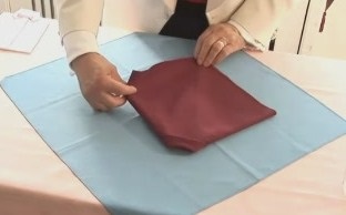 Jacket dintr-o meserie de servietă de hârtie și l