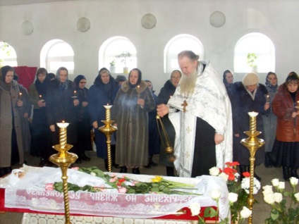 Прихід Вознесенського собору Ловска - відспівування і поховання покійних