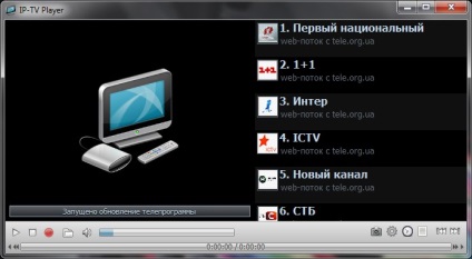 Program pentru sfaturi online TV pentru alegerea și instalarea