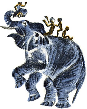 Despre elefant - citiți povestea - boris vits