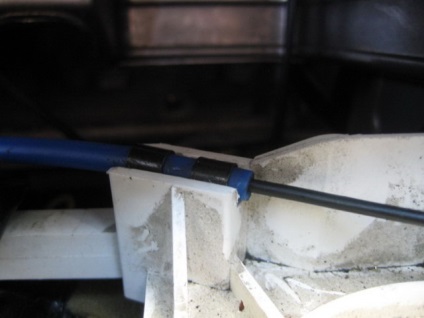 Repararea unui cablu al unui regulator al unui încălzitor
