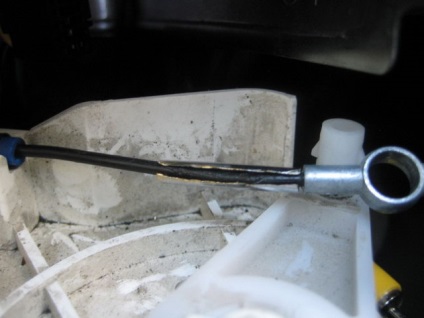 Repararea unui cablu al unui regulator al unui încălzitor