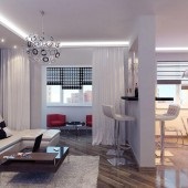 Soluții pentru un apartament mic - design interior