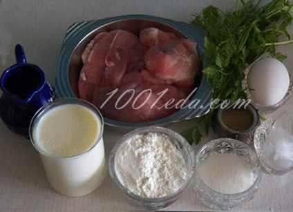Reteta pentru cotletul de porc din marinada de lapte - preparate calde de la 1001 de alimente