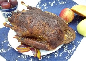 Kacsa recept narancsgal töltött (töltött) Kacsa recept narancsgal töltött