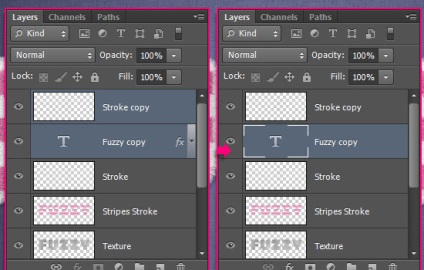 Desenarea unui text fuzzy în Adobe Photoshop