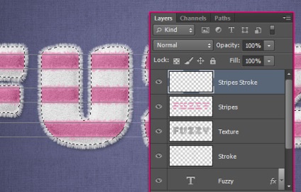 Desenarea unui text fuzzy în Adobe Photoshop