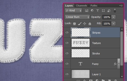 Desenarea unui text fuzzy în Adobe Photoshop