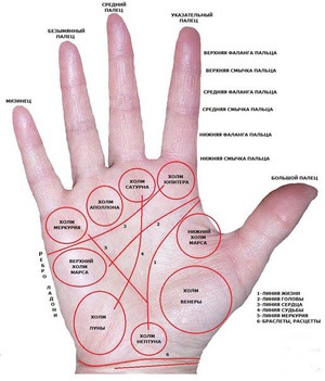 Semnul de naștere pe palma dreptului său și modul în care tratează palmistry