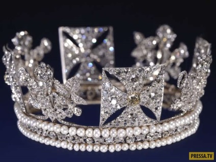 Colecție de colecții de diamante și cifre ale Reginei Britanice (36 de fotografii), dammit