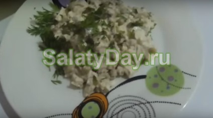 Salata din salata cu ou - vitamine pentru baza de prescriptie medicala creier cu fotografii si video