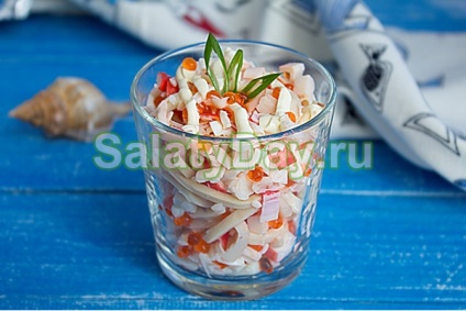 Saláta tengeri gyöngy - csodálatos dekorációs recept fotókkal és videókkal