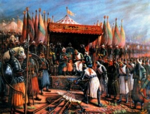 Salah-ad-din (saladin) - cruciați expulzați, 100 mari monarhi și conducători