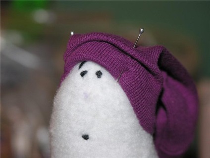 Om de zăpadă brrr (model, clasă de master)