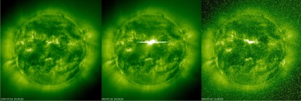 Radiații cosmice solare, rachete și ejecții de masă coronară