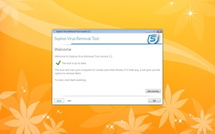 Instrumentul de eliminare a virusului Sophos v