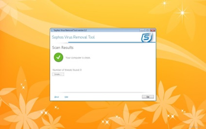 Instrumentul de eliminare a virusului Sophos v