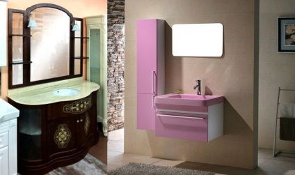 Aspectul modern al băii alege mobilier de baie