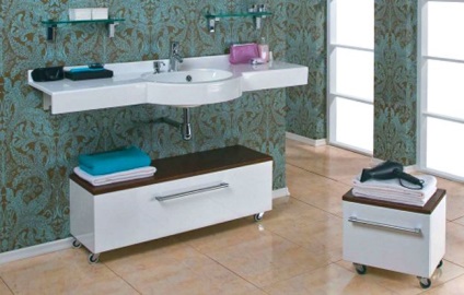 Aspectul modern al băii alege mobilier de baie