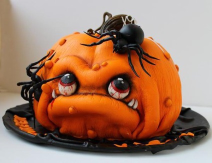 Ijesztő és finom Halloween torta