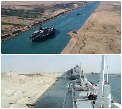 Canalul Suez din Egipt