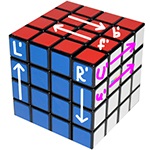 Schema de asamblare a unui cub Rubik's 4x4