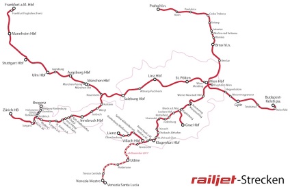 Cel mai bun ghid, trenurile feroviare austriece