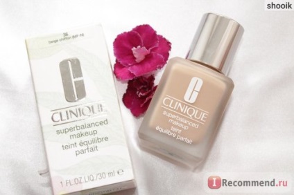 Tone crema superbalanced machiaj Clinique - «supersbalansirovanny clinique fundație