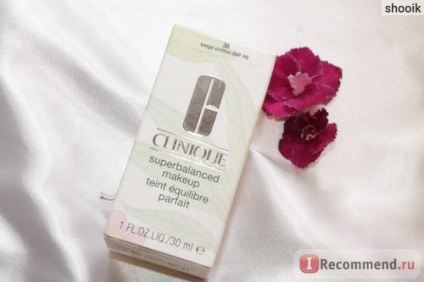 Tone crema superbalanced machiaj Clinique - «supersbalansirovanny clinique fundație