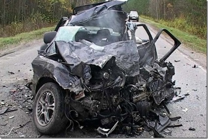 Top-10 cele mai teribile din lume de accidente de automobile (accident), top de rating al lumii