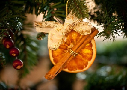 Ornamente pe pomul de Crăciun