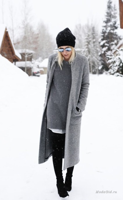 Utcai módon, hogyan kell viselni ruhák télen 2015