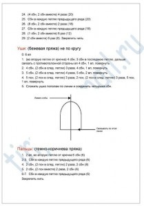 Caractere tricotate de desene animate