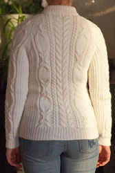 Tricot aran pulover a la burberry prorsum 2011 - pulovere și pulovere - modele de tricotat - autorul