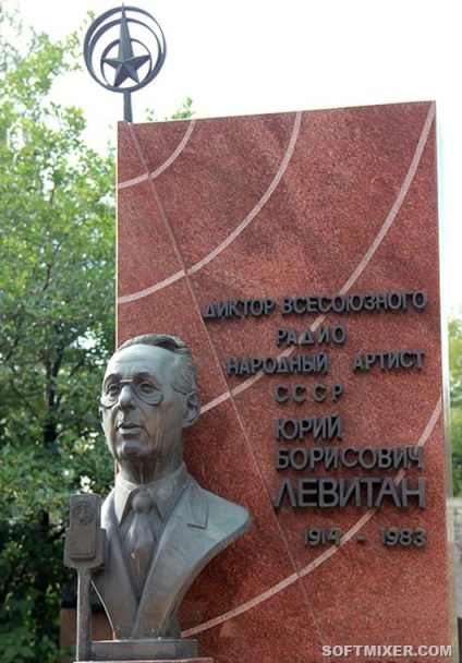 Yuri Levitan este vocea principală a țării sovieticilor