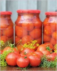 Prelucrări dintr-o tomată - spații pentru iarnă dintr-o tomată - viața mea