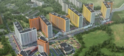 Zhk - Zagorje - pe Mikhnevskaya, 8 de la Incom - prețuri și lay-out de apartamente, comentarii despre - plajă - în Moscova