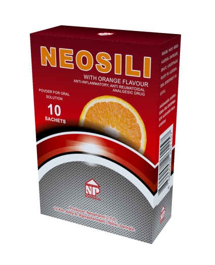 10 saci - neosil (nimesulid) 0, 1g