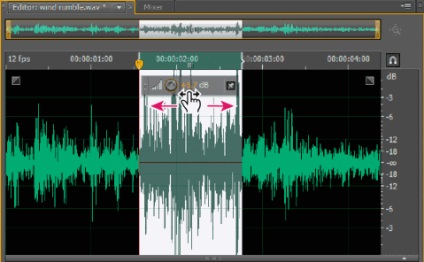 Adobe audition-ul de fading și variația amplitudinii