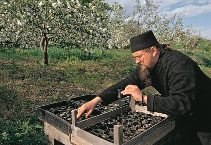 Aleea unui călugăr solitar (din cronica mănăstirii Valaam)