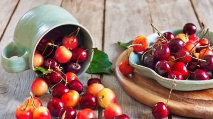 Cherry calorie, proprietăți utile, rău, beneficii