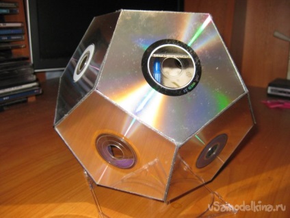 Készítsen cd lemezek mágikus kristályát