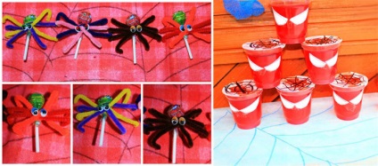 Ziua de naștere a copiilor în stilul unui păianjen!