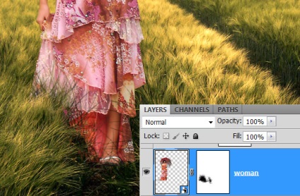 Fata în domeniu - artă digitală - lecții photoshop - egrafice - toate pentru design