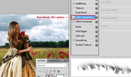 Fata de pe teren · «Lumea Photoshop»