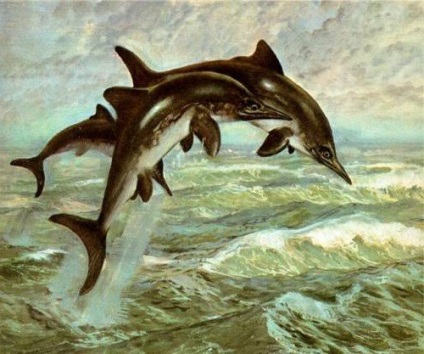 Dinozaur ichthyosaurus