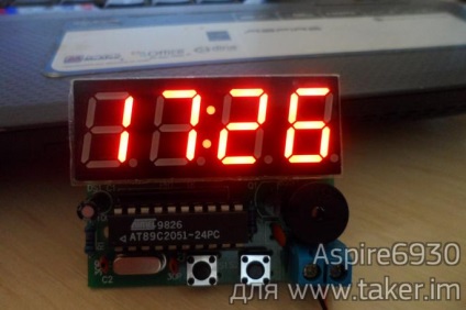 Diy set c51 - ceas cu alarmă electronică