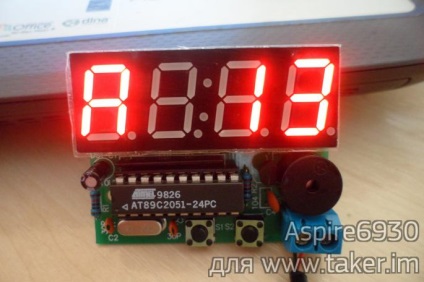 Diy set c51 - ceas cu alarmă electronică