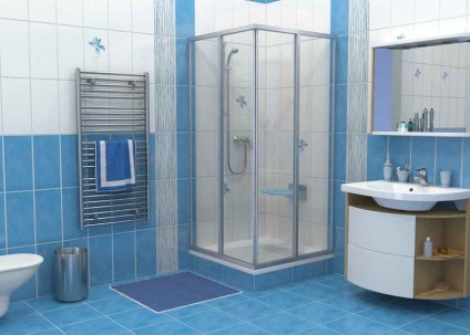 Proiectarea colțurilor de duș pentru o baie compactă